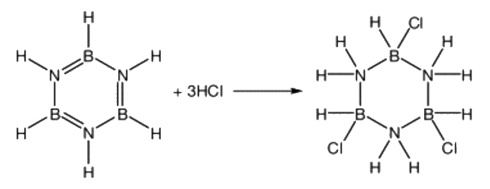 Reaction with HCl