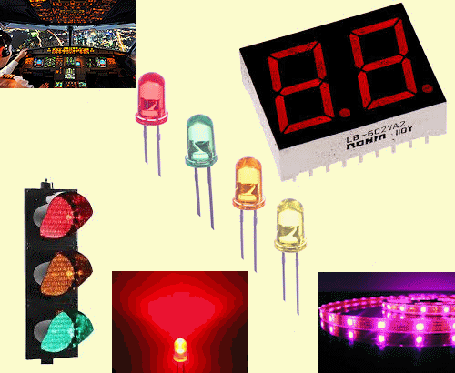 Various LEDs